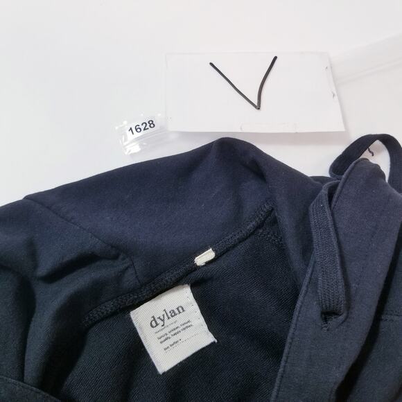 Dylan by True Grit Black Full Zip Hoodie Jacket Sweater - Picture 13 of 13